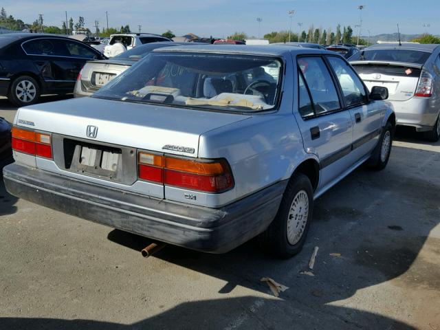 JHMBA5423GC081307 - 1986 HONDA ACCORD DX BLUE photo 4