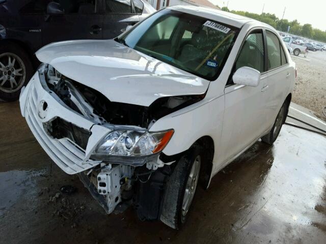 4T1BE46K77U668239 - 2007 TOYOTA CAMRY NEW WHITE photo 2