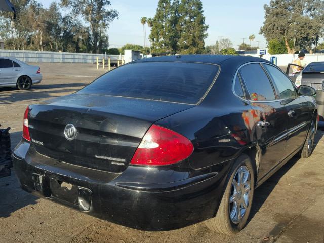 2G4WE567X51214532 - 2005 BUICK LACROSSE C BLACK photo 4