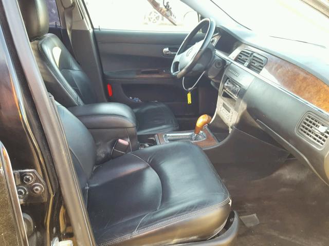 2G4WE567X51214532 - 2005 BUICK LACROSSE C BLACK photo 5