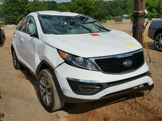 KNDPB3AC3G7869907 - 2016 KIA SPORTAGE L WHITE photo 1