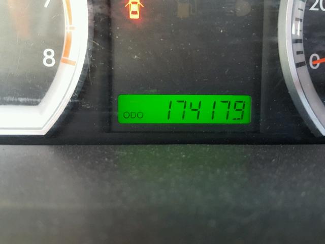 KL1TD56E29B335528 - 2009 CHEVROLET AVEO LS RED photo 8