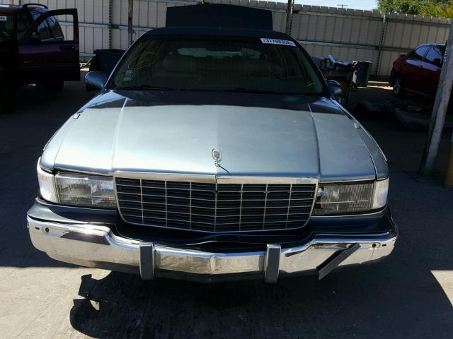 1G6DW52P2SR701132 - 1995 CADILLAC FLEETWOOD BLUE photo 9