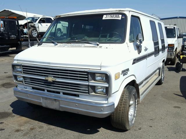 2GCEG25H9E4146306 - 1984 CHEVROLET G20 WHITE photo 2