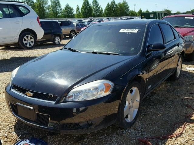 2G1WD58C469285920 - 2006 CHEVROLET IMPALA SUP BLACK photo 3