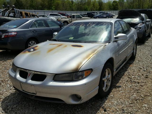 1G2WP52K22F292174 - 2002 PONTIAC GRAND PRIX SILVER photo 2