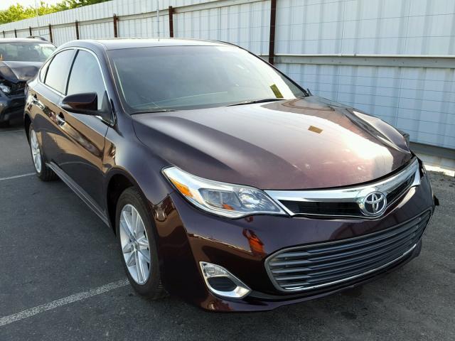 4T1BK1EB3EU113570 - 2014 TOYOTA AVALON BAS MAROON photo 1