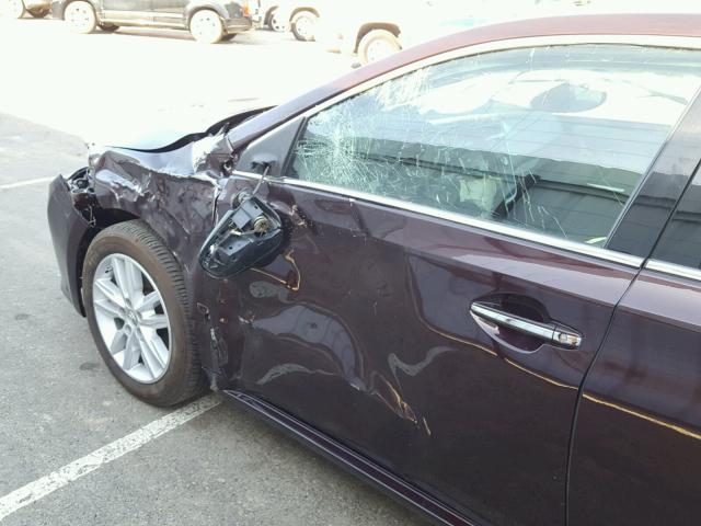 4T1BK1EB3EU113570 - 2014 TOYOTA AVALON BAS MAROON photo 9