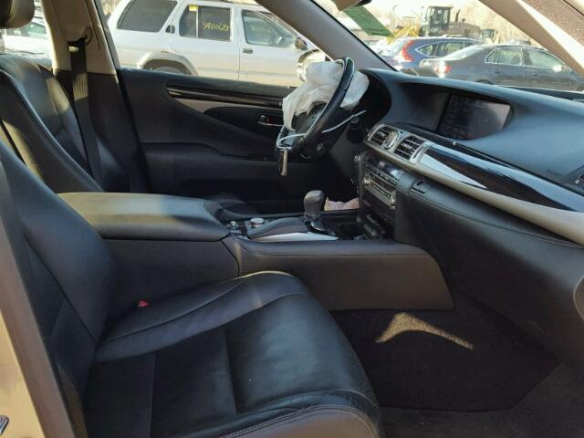 JTHCL5EF0E5021860 - 2014 LEXUS LS 460 SILVER photo 5