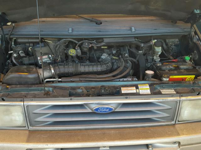 1FMDA41X8VZA80566 - 1997 FORD AEROSTAR GREEN photo 7