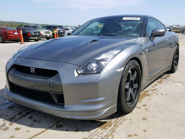 JN1AR54F89M251802 - 2009 NISSAN GT-R BASE CHARCOAL photo 2