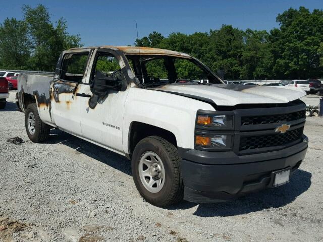 3GCPCPEC7FG260711 - 2015 CHEVROLET SILVERADO WHITE photo 1