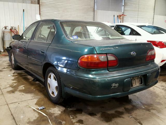 1G1NE52J316256828 - 2001 CHEVROLET MALIBU LS GREEN photo 3