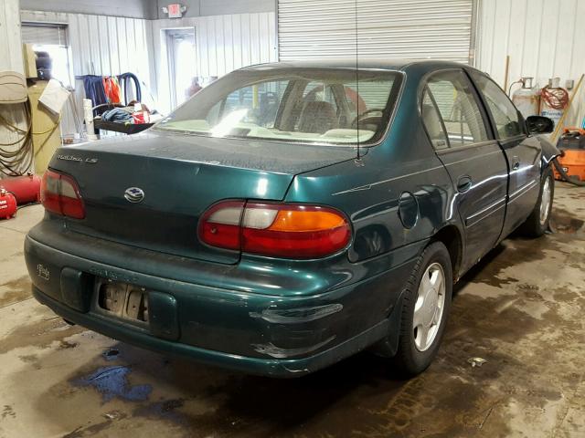 1G1NE52J316256828 - 2001 CHEVROLET MALIBU LS GREEN photo 4