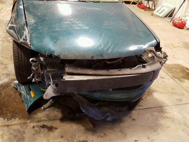 1G1NE52J316256828 - 2001 CHEVROLET MALIBU LS GREEN photo 9