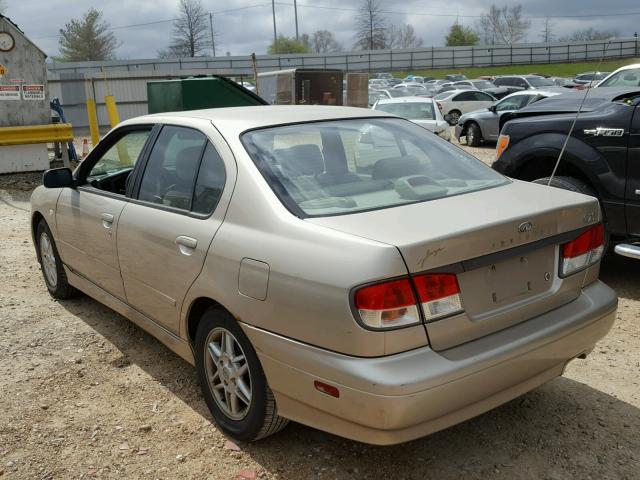 JNKCP11A12T511108 - 2002 INFINITI G20 GOLD photo 3