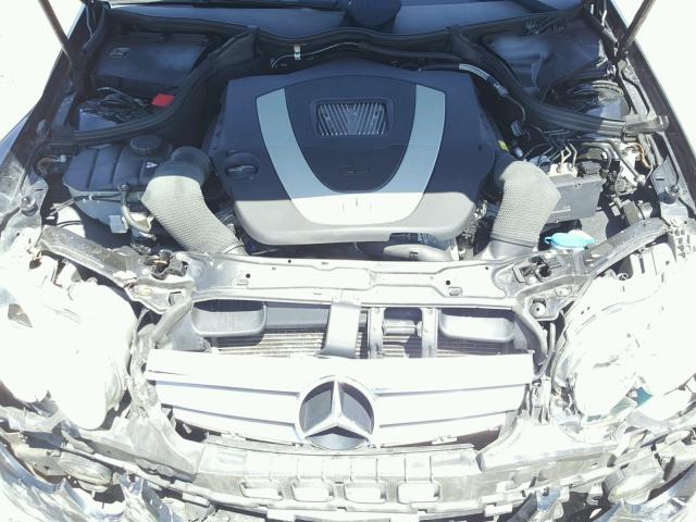 WDBTJ56HX8F253287 - 2008 MERCEDES-BENZ CLK 350 BLACK photo 7