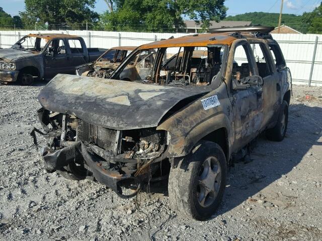 1GNES16S956146150 - 2005 CHEVROLET TRAILBLAZE BURN photo 2