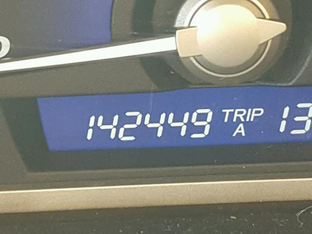 2HGFA16969H517493 - 2009 HONDA CIVIC EXL წითელი ფოტო 8