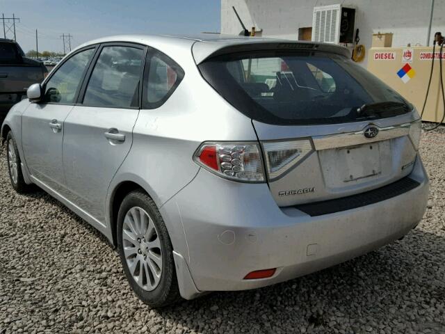 JF1GH61648H802681 - 2008 SUBARU IMPREZA 2. GRAY photo 3