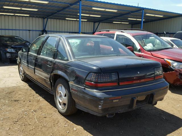 1G2WJ52M0SF229206 - 1995 PONTIAC GRAND PRIX BLACK photo 3