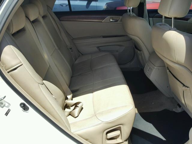 4T1BK3DB0CU471817 - 2012 TOYOTA AVALON BAS Weiß Foto 6
