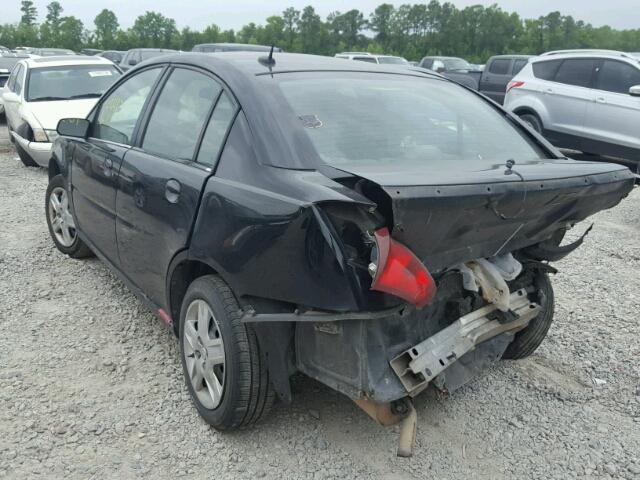 1G8AJ55F67Z141280 - 2007 SATURN ION LEVEL BLACK photo 3