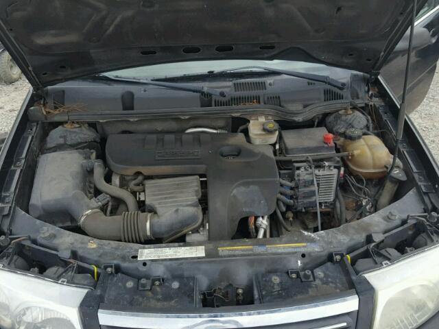 1G8AJ55F67Z141280 - 2007 SATURN ION LEVEL BLACK photo 7
