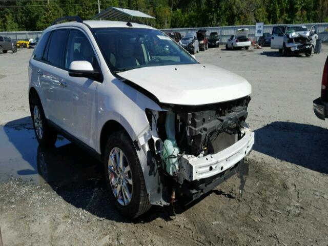 2FMDK4JC3DBC20843 - 2013 FORD EDGE WHITE photo 1