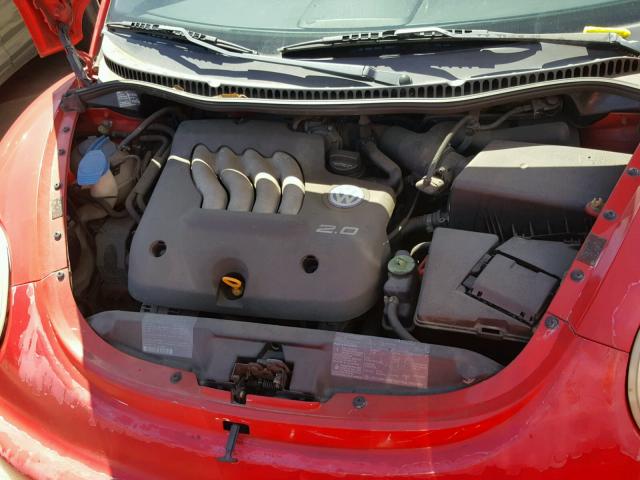 3VWBB61C6WM011201 - 1998 VOLKSWAGEN NEW BEETLE 红色 照片 7
