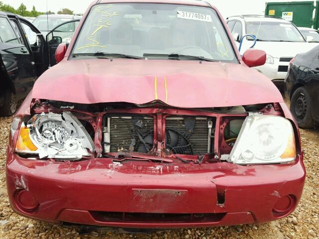 JS3TX92V944109269 - 2004 SUZUKI XL7 EX RED photo 7