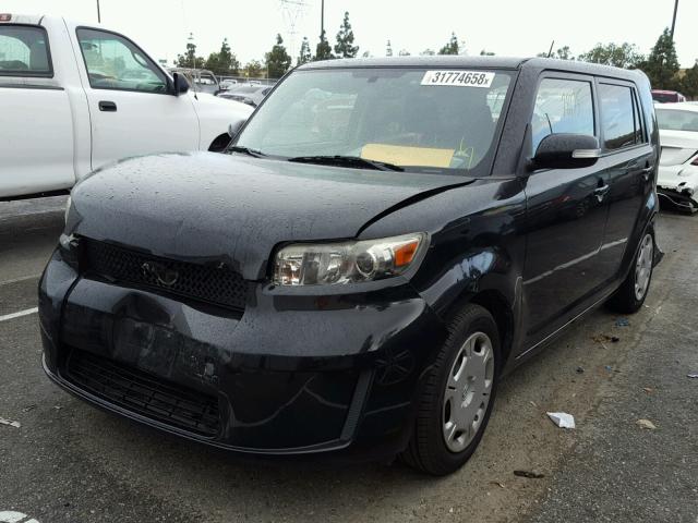 JTLZE4FE5A1098283 - 2010 TOYOTA SCION XB შავი ფოტო 2