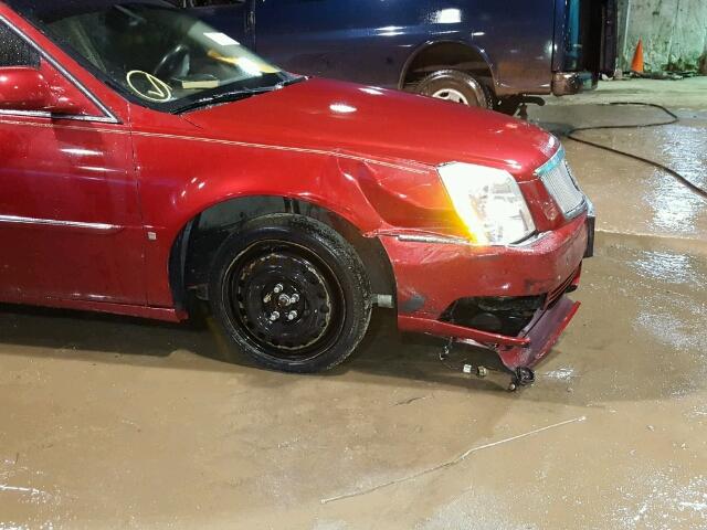 1G6KD57Y19U125054 - 2009 CADILLAC DTS RED photo 9