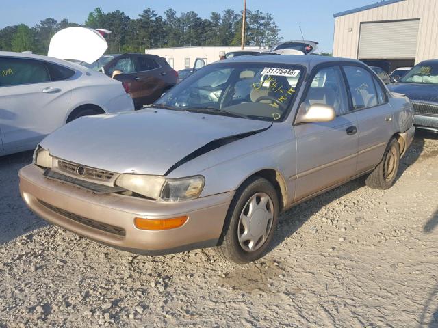 2T1BB02E7TC172144 - 1996 TOYOTA COROLLA DX TAN photo 2