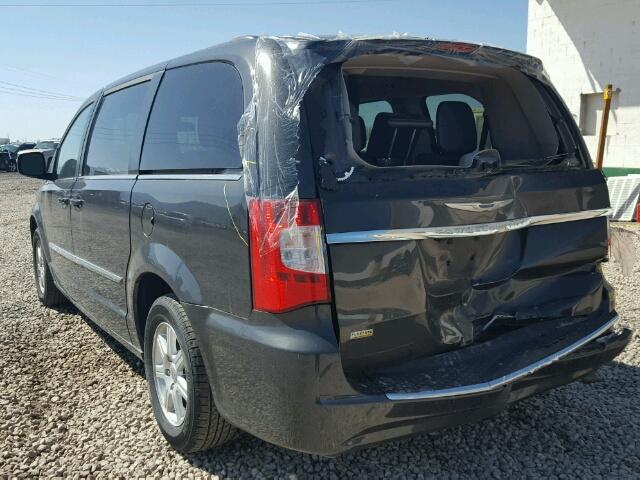 2C4RC1BG5CR251587 - 2012 CHRYSLER TOWN & COU ლურჯი ფოტო 3
