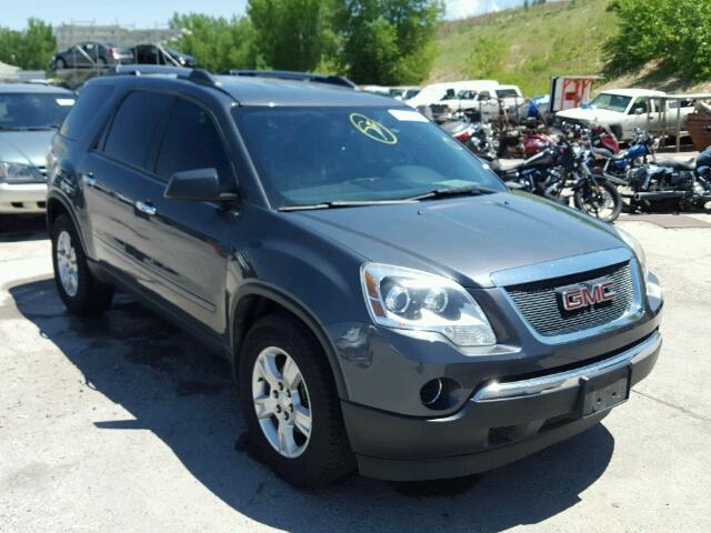 1GKKVNED8BJ369564 - 2011 GMC ACADIA SLE GRAY photo 1