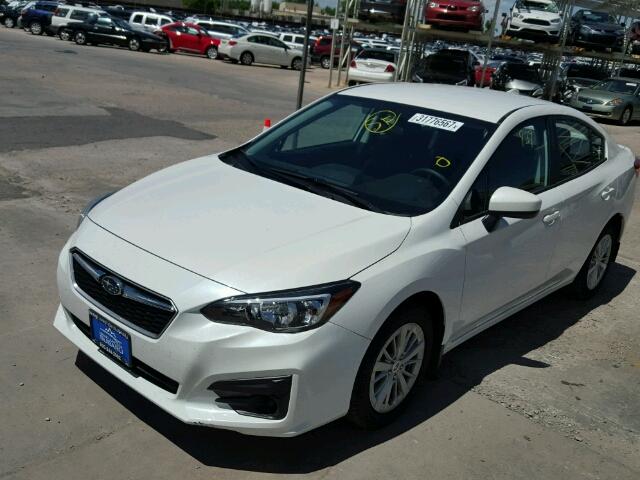 4S3GKAB66H3608213 - 2017 SUBARU IMPREZA PR WHITE photo 2