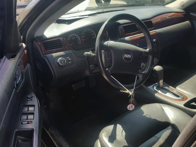 2G1WD58C869417514 - 2006 CHEVROLET IMPALA SUP 黑色 照片 9