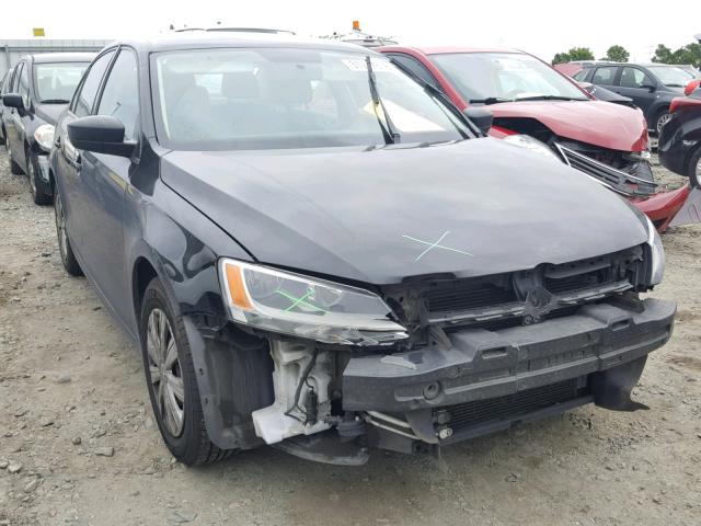 3VW2K7AJ1DM224980 - 2013 VOLKSWAGEN JETTA BASE 黑色 照片 1