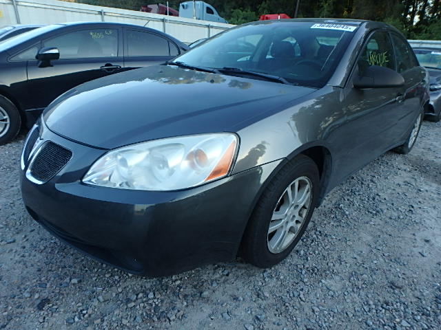 1G2ZG528954153788 - 2005 PONTIAC G6 GRAY photo 2