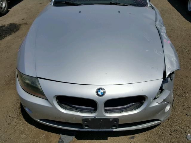 4USBT33493LS47191 - 2003 BMW Z4 2.5 SILVER photo 7