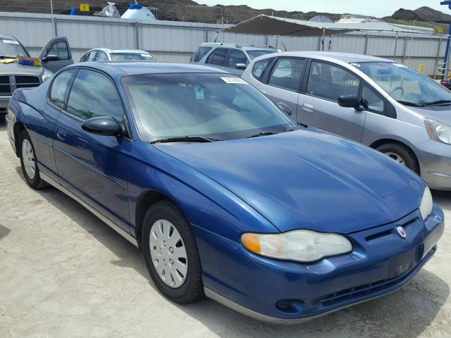 2G1WW12E739307434 - 2003 CHEVROLET MONTE CARL 蓝色 照片 1
