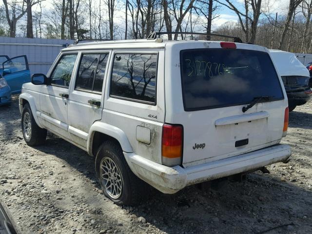 1J4FJ68S5WL123195 - 1998 JEEP CHEROKEE S WHITE photo 3