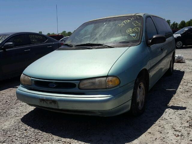 2FMDA514XTBC44976 - 1996 FORD WINDSTAR W GREEN photo 2