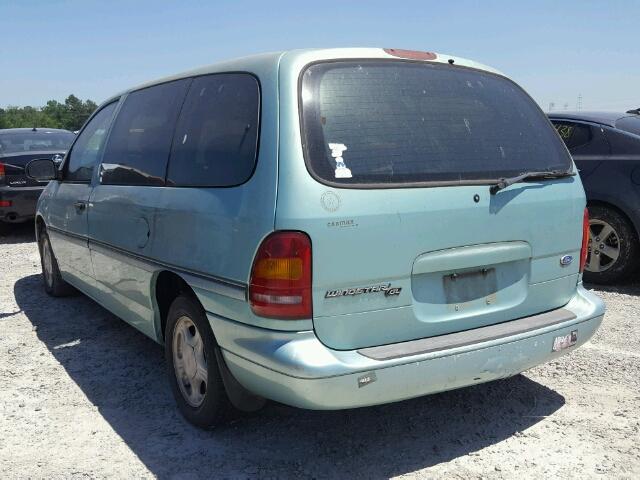 2FMDA514XTBC44976 - 1996 FORD WINDSTAR W GREEN photo 3