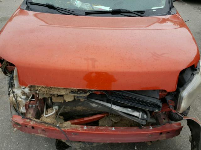 JTLZE4FE6CJ005662 - 2012 TOYOTA SCION XB ORANGE photo 7