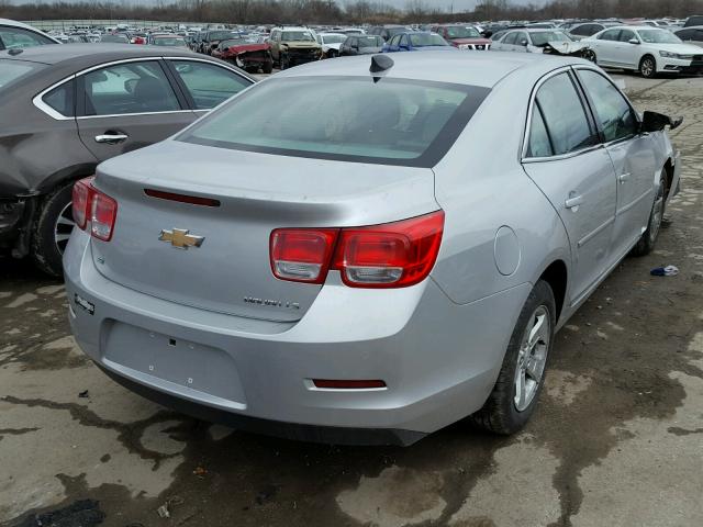 1G11B5SL2FF234514 - 2015 CHEVROLET MALIBU LS ვერცხლისფერი ფოტო 4