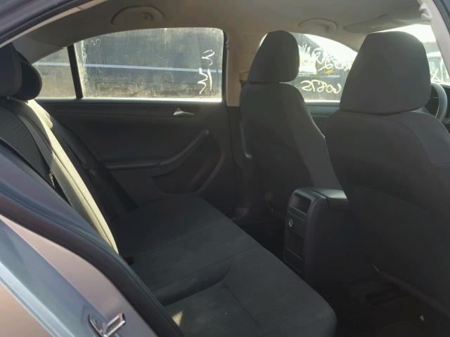 3VW2K7AJ9FM322335 - 2015 VOLKSWAGEN JETTA BASE 银色 照片 6