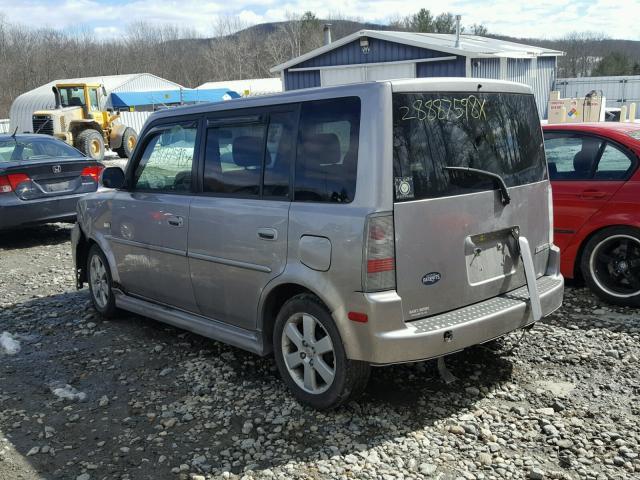 JTLKT324450177874 - 2005 TOYOTA SCION XB 灰色 照片 3