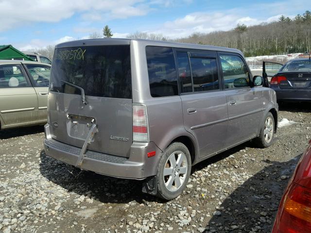 JTLKT324450177874 - 2005 TOYOTA SCION XB 灰色 照片 4